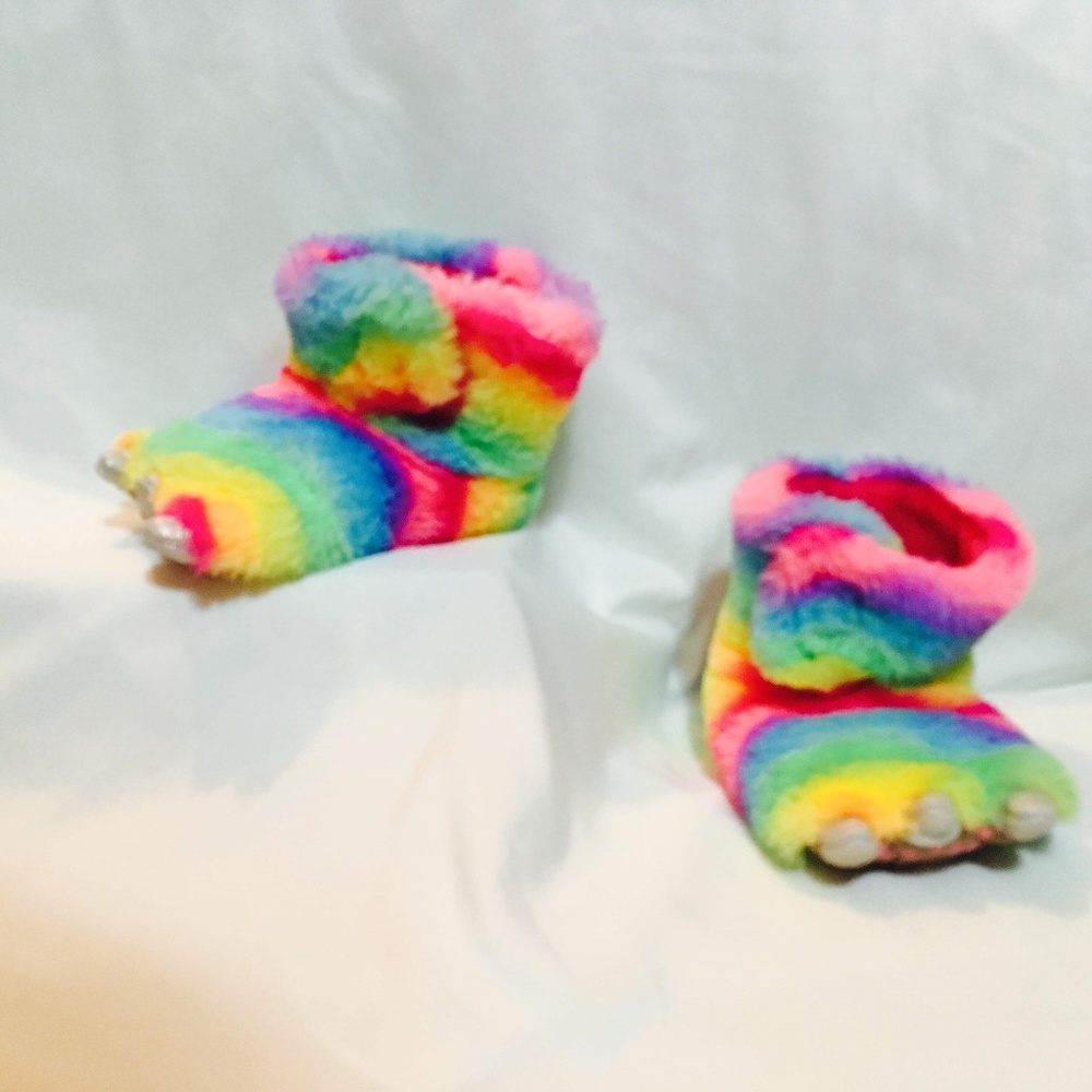 Little Kids Monster Slippers